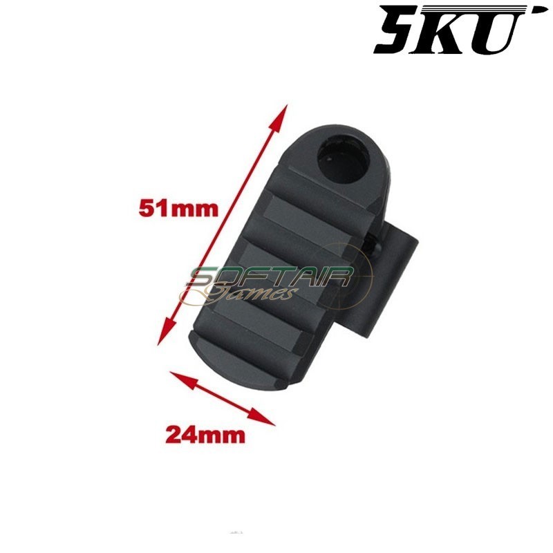 AK Picatinny Rail Stock Base adattatore 5KU (5ku-318) AK Picatinny Rail Stock Base adattatore 5KU (5ku-318)