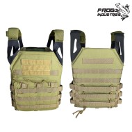 JPC Tactical Vest Tan/Coyote Frog Industries® (fi-087-tan) JPC Tactical Vest Tan/Coyote Frog Industries® (fi-087-tan)