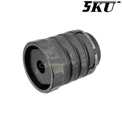Muzzle Brake with Blast Shield AK 24mm CW 360x37 5KU (5ku-336)