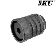 Muzzle Brake con Blast Shield AK 24mm CW 360x37  5KU (5ku-336) Muzzle Brake con Blast Shield AK 24mm CW 360x37  5KU (5ku-336)