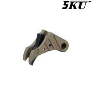 Cnc Trigger Type 495 Tactical FDE-black For Glock Marui/WE 5KU (5ku-gb-495-fde) Cnc Trigger Type 495 Tactical FDE-black For Glock Marui/WE 5KU (5ku-gb-495-fde)