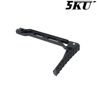 Folding stock mod. AB-8R for AK series black 5KU (5ku-328)