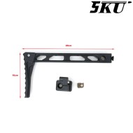 Folding stock mod. AB-8 for AK series black 5KU (5ku-329)