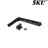 Folding stock mod. AB-8 for AK series black 5KU (5ku-329) Folding stock mod. AB-8 for AK series black 5KU (5ku-329)