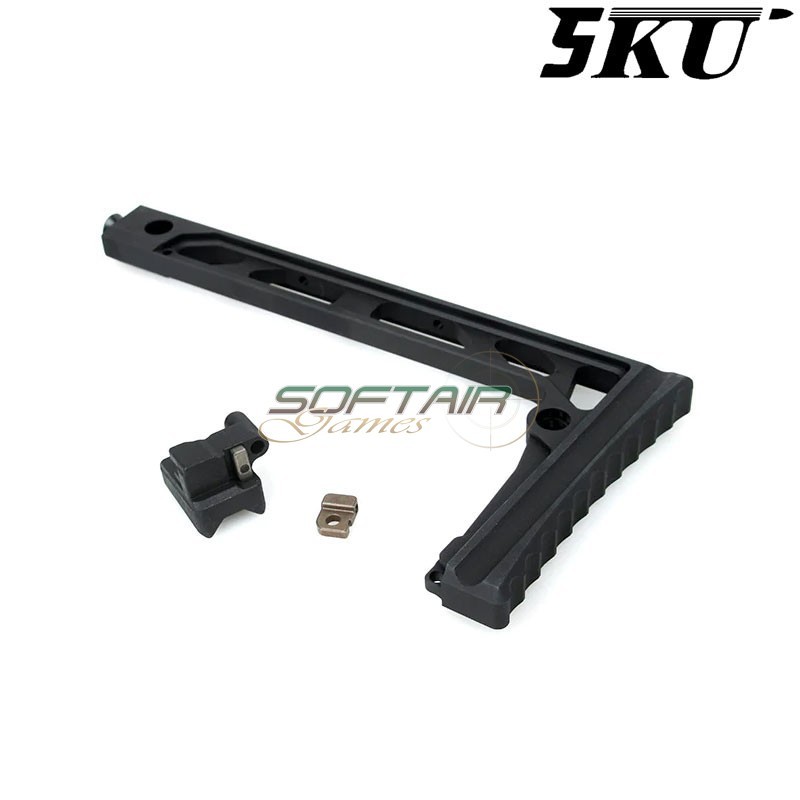 Calcio pieghevole mod. SS-8 per serie AK nero 5KU (5ku-330)