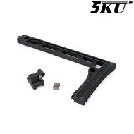 Calcio pieghevole mod. SS-8 per serie AK nero 5KU (5ku-330)