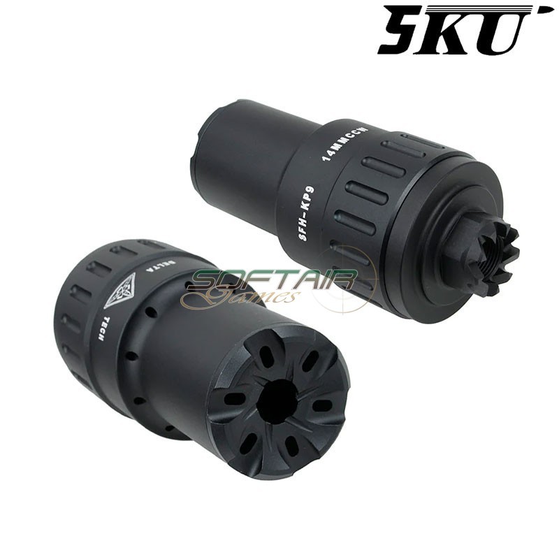 Flash Hider MPI Style AK KP-9 14mm CCW 5KU (5ku-334)