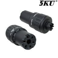 Flash Hider MPI Style AK KP-9 14mm CCW 5KU (5ku-334)