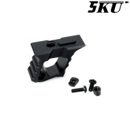 Handstop Mod Halo for LC / Keymod Black 5KU (5ku-236-bk)