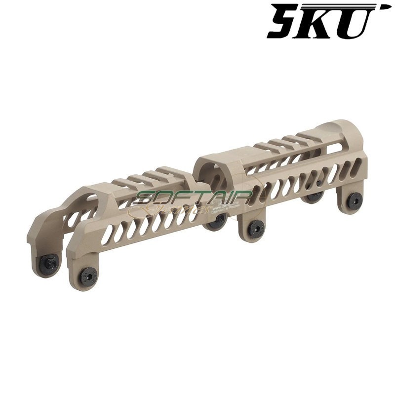 AK Upper Handguard TAN B-31N Zenit. Style 5KU (5ku-278-t) - Softair ...