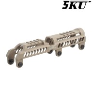 AK Upper Handguard TAN B-31N zenit. style 5KU (5ku-278-t)