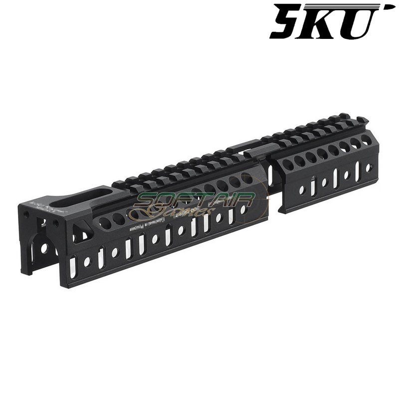 AK Lower Handguard BLACK B-30U zenit. style 5KU (5ku-279-bk)