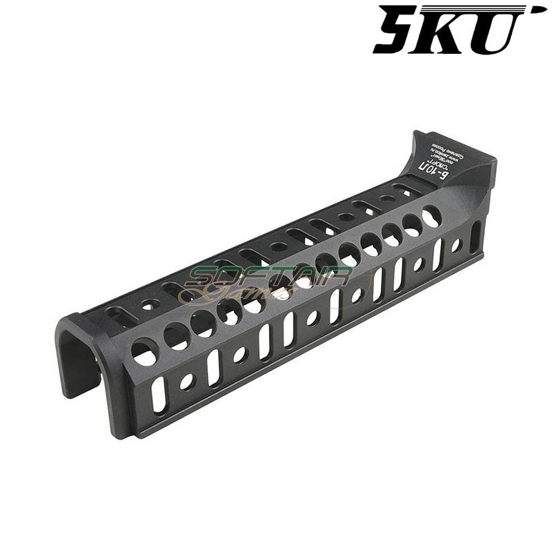 Lower Handguard BLACK B-10L zenit. style 5KU (5ku-280-bk)