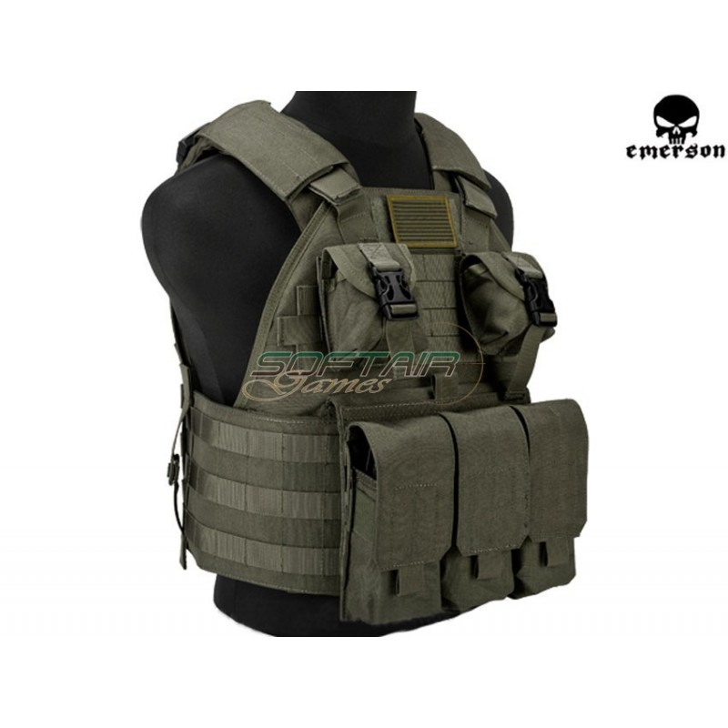 Spc Usmc Body Armour Sage Green Emerson (cod.em7320sg)