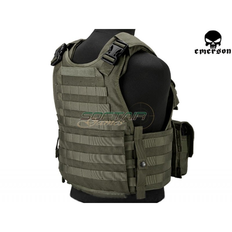 Spc Usmc Body Armour Sage Green Emerson (cod.em7320sg)