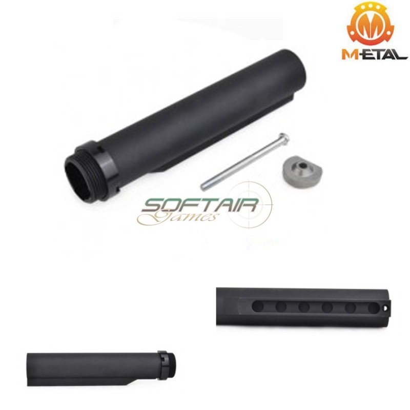 6 Position Stock Pipe M4 Black Metal® (me07001-bk)