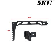 Folding stock mod. AB-8R for 1913 folding mech black 5KU (5ku-324)