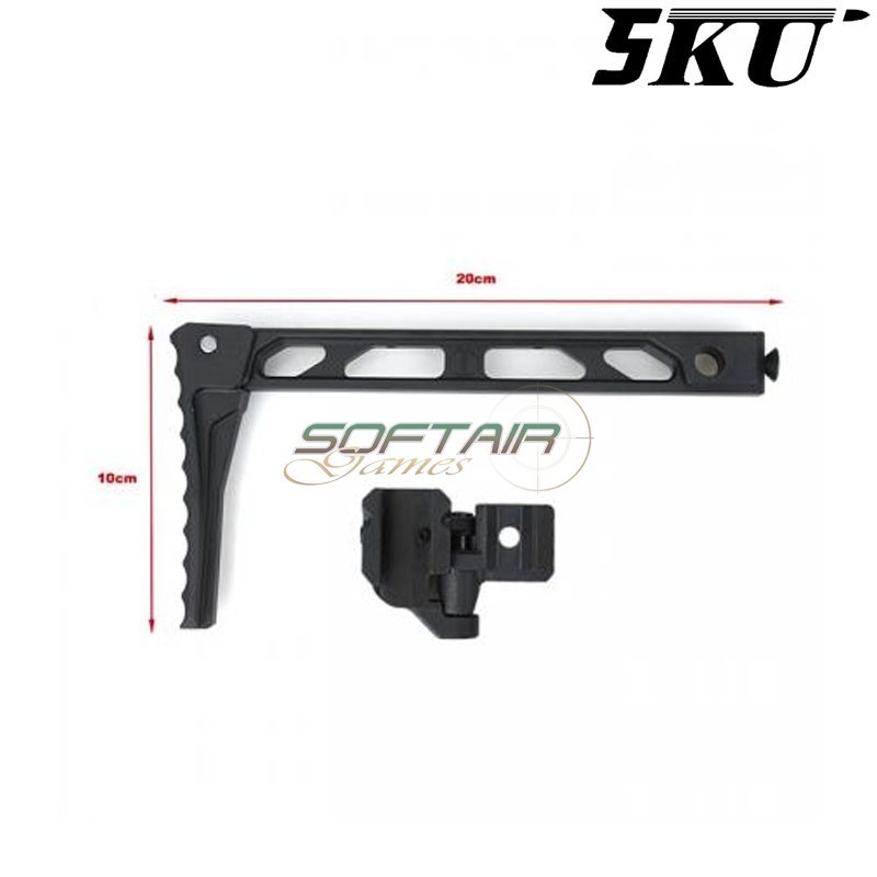 Folding stock mod. AB-8 for 1913 folding mech black 5KU (5ku-325)