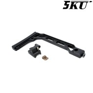 Folding stock mod. SS-8R for AK series black 5KU (5ku-331)