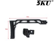 Folding stock mod. SS-8R  for 1913 folding mech black 5KU (5ku-327)