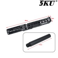 Handguard Sport 3 Kit per PP19 Nero 5KU (5ku-335-bk)