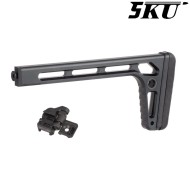 Folding stock minimalist for MCX / MPX black 5KU (5ku-339)