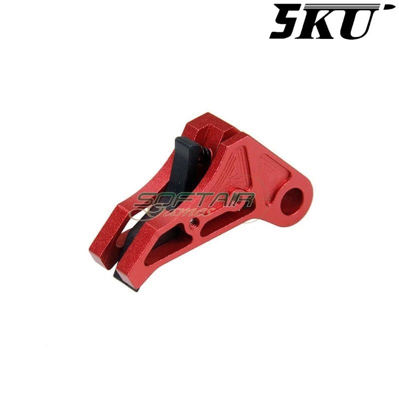 Cnc Trigger Type 494 Tactical Red-black For Glock Marui/WE 5KU (5ku-gb-494-r) Cnc Trigger Type 494 Tactical Red-black For Glock Marui/WE 5KU (5ku-gb-494-r)