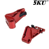 Cnc Trigger Type 494 Tactical Red-black For Glock Marui/WE 5KU (5ku-gb-494-r) Cnc Trigger Type 494 Tactical Red-black For Glock Marui/WE 5KU (5ku-gb-494-r)