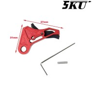 Cnc Trigger Type 494 Tactical Red-black For Glock Marui/WE 5KU (5ku-gb-494-r) Cnc Trigger Type 494 Tactical Red-black For Glock Marui/WE 5KU (5ku-gb-494-r)
