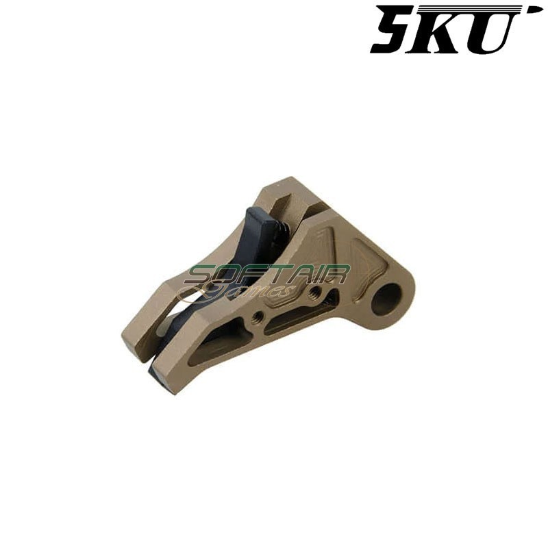 Cnc Trigger Type 494 Tactical FDE-black For Glock Marui/WE 5KU (5ku-gb-494-fde)
