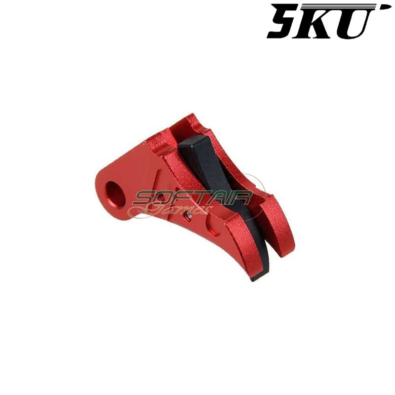 Cnc Trigger Type 495 Tactical Red-black For Glock Marui/WE 5KU (5ku-gb-495-r)
