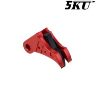 Cnc Trigger Type 495 Tactical Red-black For Glock Marui/WE 5KU (5ku-gb-495-r)