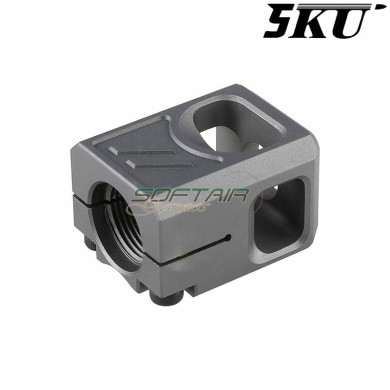 Compensatore PRO V2 Type ZEV 14mm CCW Titanium 5KU (5ku-gb-492-tg)
