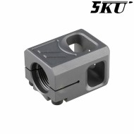 Compensator PRO V2 Type ZEV 14mm CCW Titanium 5KU (5ku-gb-492-tg)