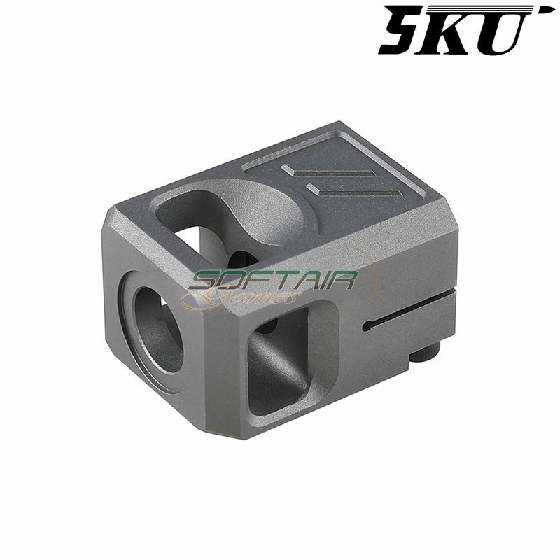 Compensator PRO V2 Type ZEV 14mm CCW Titanium 5KU (5ku-gb-492-t)