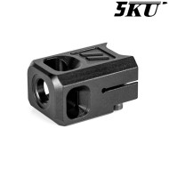 Compensator PRO V2 Type ZEV Gen. 5 14mm CCW Black 5KU (5ku-gb-506-bk) Compensator PRO V2 Type ZEV Gen. 5 14mm CCW Black 5KU (5ku-gb-506-bk)