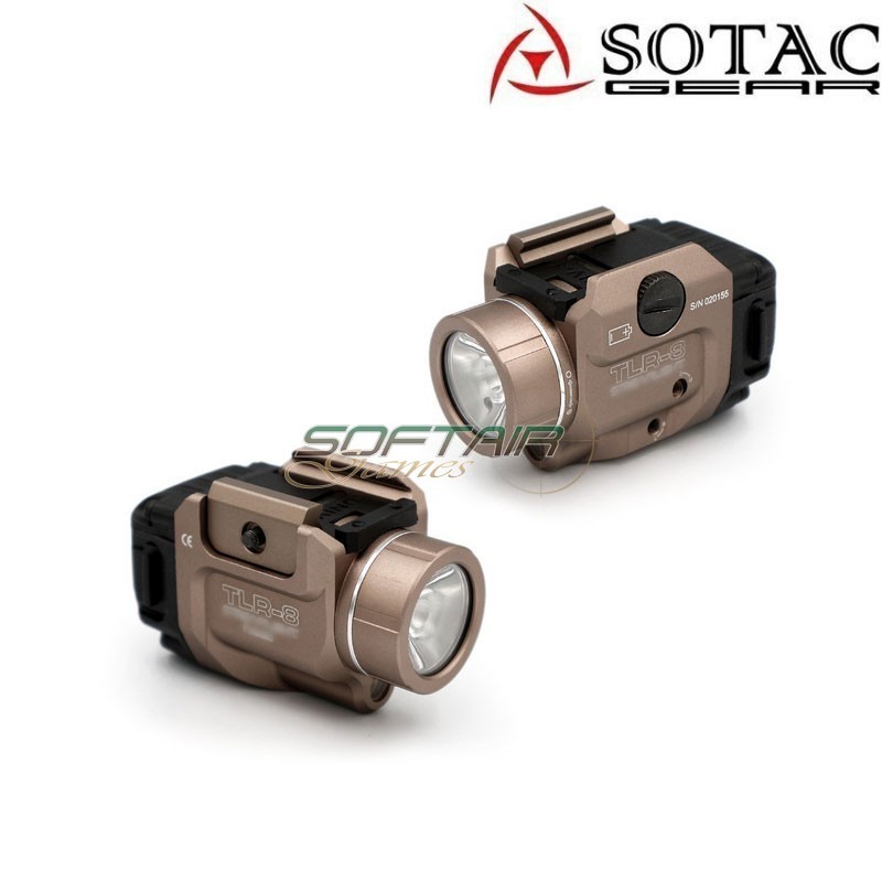 Torcia TLR-8 Dark Earth Sotac Gear (sg-sd-075-de)