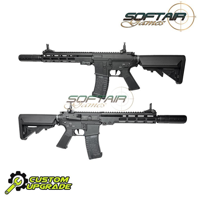 Fucile elettrico 11.1V Ready ADV. Level ETU M4 LC MK16 GEIS. 9.5" SGW (sgw-17-bk)