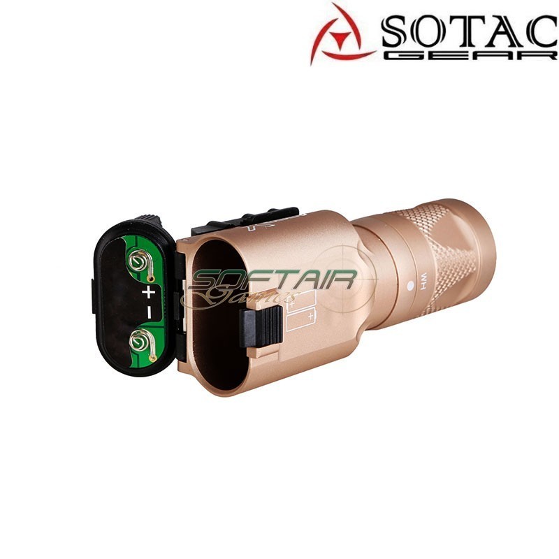Torcia X300V IR Dark Earth Sotac Gear (sg-sd-049-de)