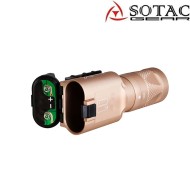 Torcia X300V IR Dark Earth Sotac Gear (sg-sd-049-de)