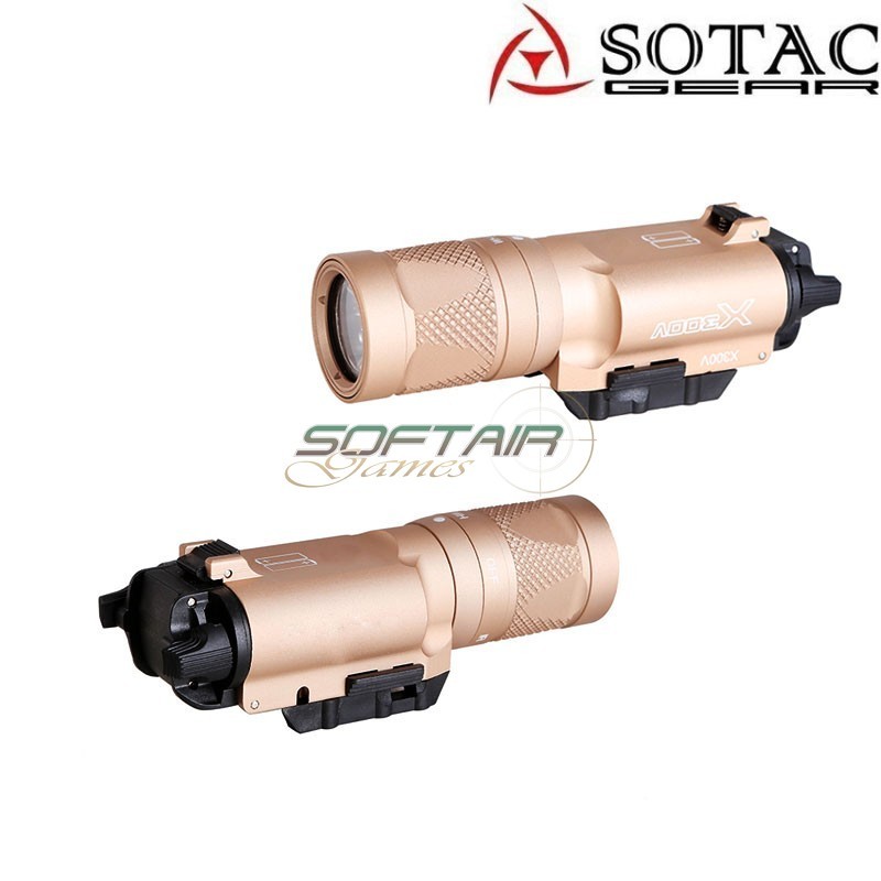Flashlight X300V IR Dark Earth Sotac Gear (sg-sd-049-de)