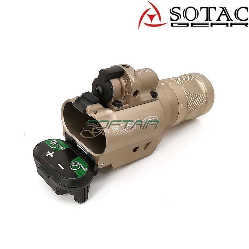 Flashlight X400V IR Dark Earth Sotac Gear (sg-sd-051-de)