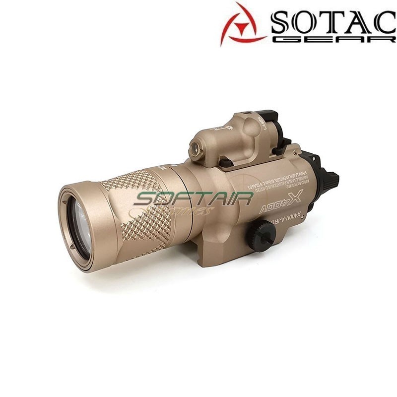 Flashlight X400V IR Dark Earth Sotac Gear (sg-sd-051-de)