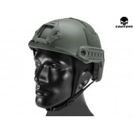 Fast Helmet Mh Type Foliage Green Emerson (cod.em8812fg) Fast Helmet Mh Type Foliage Green Emerson (cod.em8812fg)