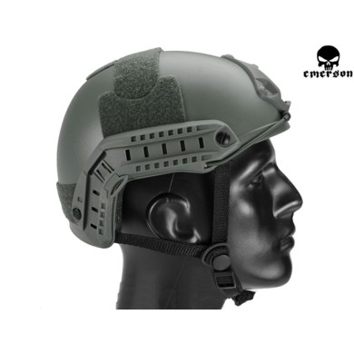 Fast Helmet Mh Type Foliage Green Emerson (cod.em8812fg) Fast Helmet Mh Type Foliage Green Emerson (cod.em8812fg)