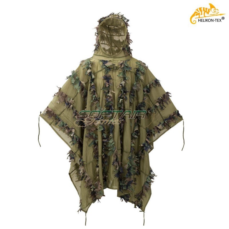 Leaf Ghillie Poncho Helikon-Tex® (po-lfg-po-03)