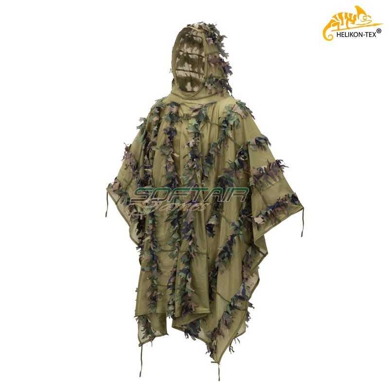 Leaf Ghillie Poncho Helikon-Tex® (po-lfg-po-03)