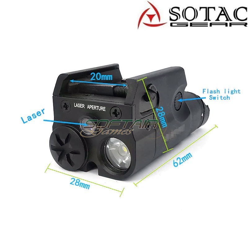 Torcia XC2 Dark Earth Sotac Gear (sg-sd-69-de)