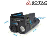 Flashlight XC2 Dark Earth Sotac Gear (sg-sd-69-de)