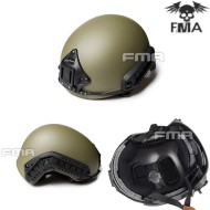 Elmetto Fast Ballistic Ranger Green Fma (fma-tb1052-rg) Elmetto Fast Ballistic Ranger Green Fma (fma-tb1052-rg)